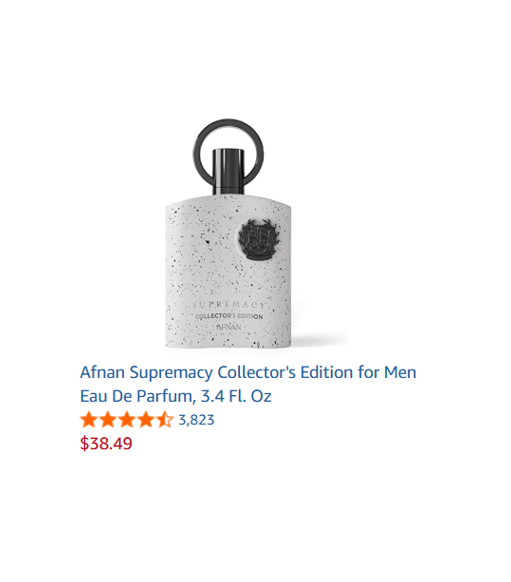 Afnan Supremacy Collector's Edition for Men Eau De Parfum