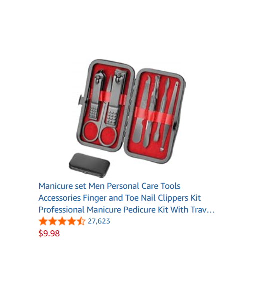 Manicure set Men Personal Care Tools