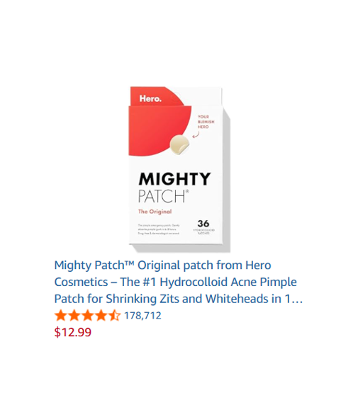Mighty Patch™ Original patch from Hero Cosmetics