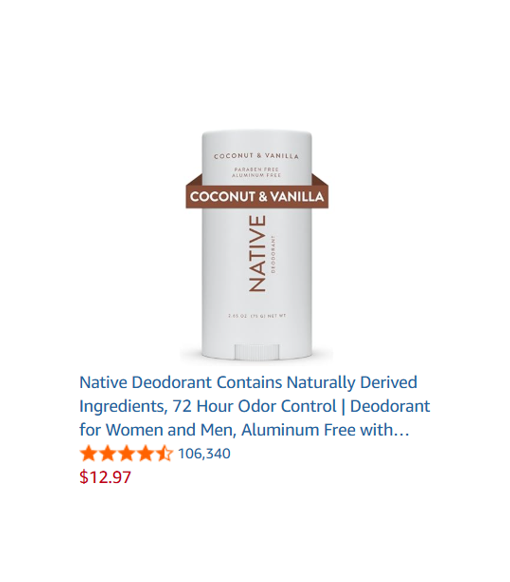 Native Deodorant