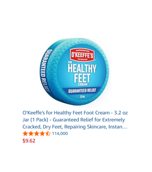 O'Keeffe's for Healthy Feet Foot Cream