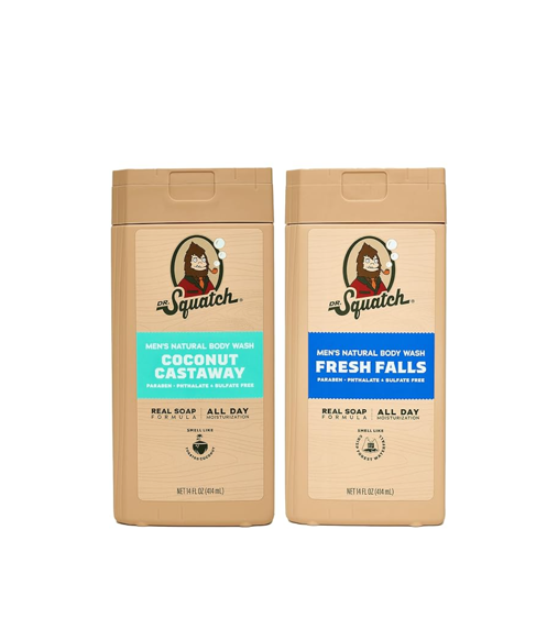 Dr. Squatch NEW Body Wash for Men