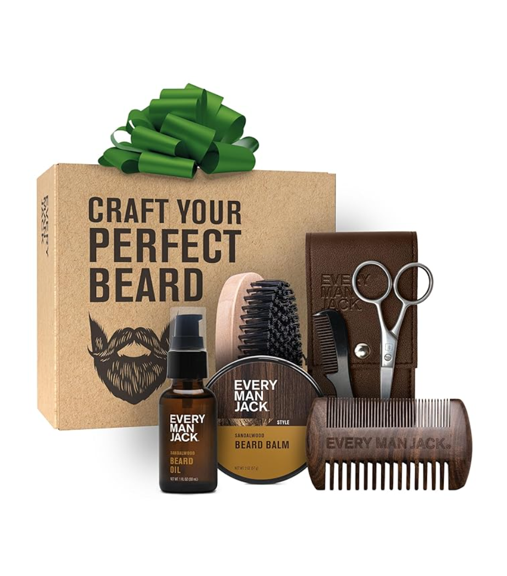 Every Man Jack Beard Grooming Kit for Men