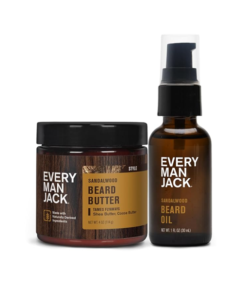 Every Man Jack Beard Oil & Beard Butter Bundle